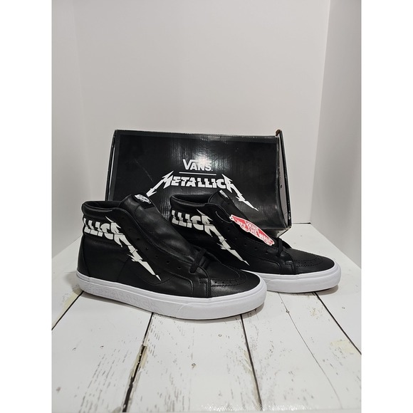 Size 10 - VANS‎ SK8 High Metallica